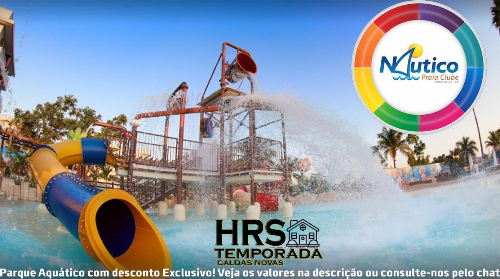 Hotel De Luxo Em Caldas Novas Com Ingressos Com Valor Exclusivo Nos Clubes Hot Park, Lagoa Termas, Waterpark, E Nautico!!! Eksteriør billede