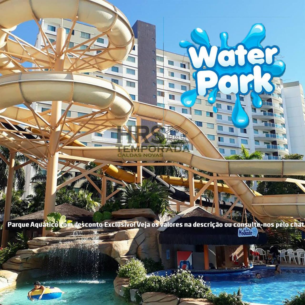 Hotel De Luxo Em Caldas Novas Com Ingressos Com Valor Exclusivo Nos Clubes Hot Park, Lagoa Termas, Waterpark, E Nautico!!! Eksteriør billede